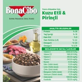 BonaCibo Puppy Lamb & Rice Kuzu Etli ve Pirinçli Yavru Köpek Maması 3 kg - 3