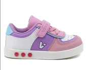 Vicco Sam Işıklı Unisex Çocuk Pembe Spor Ayakkabı - 3