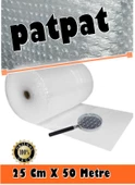 Balonlu Poşet Patpat  25cm X 50metre Havalı Naylon Pat Pat Ambalaj Pat Pat - 25cm X 50metre - 1