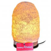 Tuzcu Ahmet 1/2 Kg Çankırı Beyaz Doğal Tuz Lambası - 1