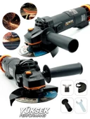 ROWERMAX BL-3800 Alman Pro-X 125 Mm Demir Metal Kesme Avuç İçi Taşlama Makinesi - 1