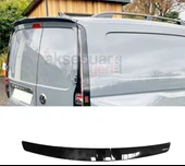 Volkswagen Caddy 2 Parça Spoiler Parlak Siyah Boyalı İthal Ürün Plastik - 1