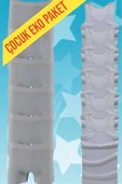 Uniquetrenders   Erkek Çocuk İkili Set Pamuklu Penye 6 Atlet 6 Boxer - 6