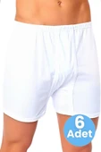 Uniquetrenders   Erkek Rahat Kesim Paçalı Pamuklu Külot Boxer 6'lı Set - 1