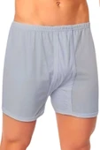 Uniquetrenders   Erkek Rahat Kesim Paçalı Pamuklu Külot Boxer 3'lü Set - 4