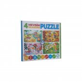 Circle Toys 4 Mevsim Puzzle - 4