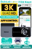 +360  Botslab Hk50 Wi-fi 1620p 150 Ultra Geniş Açı Gece Görüşlü Akıllı Araç Içi kamera (2024) - 1