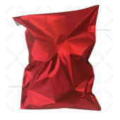 Mat METALİZE En: 25cm x BoY: 35cm MaT Bantlı KIRMIZI Hediye PAKETİ (20 adet) - 1