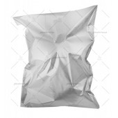 Mat METALİZE En: 35cm x BoY: 50cm MaT Bantlı GÜMÜŞ - SİLVER Hediye PAKETİ (20 adet) - 1