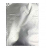 Mat METALİZE En: 35cm x BoY: 50cm MaT Bantlı GÜMÜŞ - SİLVER Hediye PAKETİ (20 adet) - 3