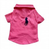 RL Pink Navy Polo Yaka Tişört Kedi Kıyafeti  Kedi Elbisesi - 2