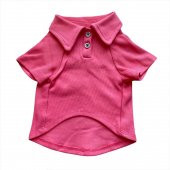 RL Pink Navy Polo Yaka Tişört Kedi Kıyafeti  Kedi Elbisesi - 3