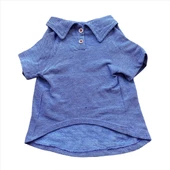 RL Denim Blue Polo Yaka Tişört Kedi Kıyafeti  Kedi Elbisesi - 6