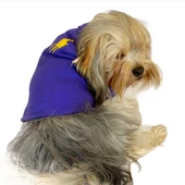 RL Purple Yellow Polo Yaka Tişört Köpek Kıyafeti Köpek Elbisesi - 1