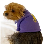 RL Purple Yellow Polo Yaka Tişört Köpek Kıyafeti Köpek Elbisesi - 5
