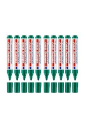 Edding Tahta Kalemi Yuvarlak Uçlu 1.5-3MM Yeşil (10 Lu Paket) - 1
