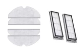 Xiaomi Mi Robot Vacuum Mop Essential 2 in 1 Robot Süpürge ve Paspas Aksesuar Seti 4 adet fiber mop bezi 2 adet hepa filtre - 1