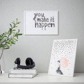 IKEA YLLEVAD 21X30 CM DEKORATİF FOTOĞRAF RESİM ÇERÇEVE BEYAZ - 2