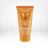 Vichy ideal Soleil Spf 50+ BB Emulsion Dry Touch Tinted Renkli 50ml Karma Yağlı Cilt - 1