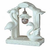 Boyanabilir Polyester Poliüretan Ham Obje Flamingo Lambalı Biblo 3 - 2