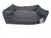 Petboss Lüx Tüy Tutmaz Kedi Köpek Yatak no:2 70cm-55cm-25cm - 1