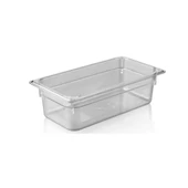 Kapp Polikarbon Şeffaf Gastronom Küvet 1/3 100 mm - 1