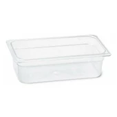 Kapp Polikarbon Şeffaf Gastronom Küvet 1/4 100 mm - 1