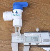 3/8 Girişli 1/4 Çıkışlı Su Arıtma Tank Depo Vanası thumbnail 2