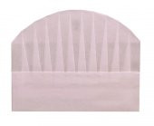 Tela Aşçı Kepi 23 cm. Beyaz 100 Adet - 1