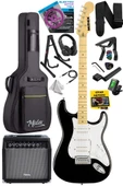 Midex RPH-40WB-35AMP 35W Şarjlı Amfili Elektro Gitar Seti HSH Manyetik Maple Klavye thumbnail 1