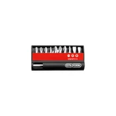 11 Parça (Düz/Yıldız/Pozidriv)  Bits Uç Takımı - 1/4" Bits Tutucu ile - 2