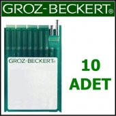 Groz Beckert Uyx128 Kemer Makina İğnesi Uzun 10 Numara - 1