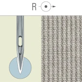 FDM Groz Beckert Dpx5 Düz Makine İğnesi 18 Numara thumbnail 4