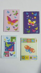 BAYINDIR 10x14 96YP. CIZ. NOT DEFTERI KELEBEK - 1