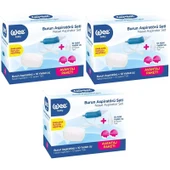 Wee Baby Burun Aspiratörü Seti Şeffaf (WEE945) (3 Lü Set) thumbnail 1