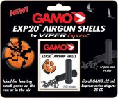 GAMO EXP20 AIRGUN SHELLS - HAVALI AV SAÇMASI 22mm - 3