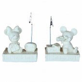 Boyanabilir Polyester Poliüretan Ham Obje Mickey Minnie Mouse Biblo Notluk - 2