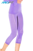 MioFit Energy Dry Fit Yüksek Bel 3/4 Seamless Spor Tayt thumbnail 8