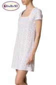 Doremi Kısa Kollu Desenli Gecelik thumbnail 7