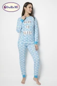 DoReMi Born to Sleep Bayan Pijama Takımı thumbnail 8