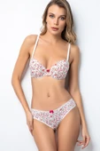 Miorre Push-Up Dolgulu Çiçek Desenli Sütyen Takım - 7