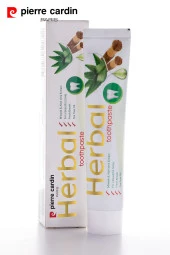 Pierre Cardin Aloe Vera & Misvak & Çay Ağacı Özlü Bitkisel Diş Macunu - 75 ml - 9