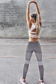 MioFit Running Power Fit Yüksek Bel Seamless Spor Tayt - 5
