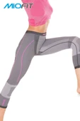 MioFit Power Short Yüksek Bel 3/4 Seamless Spor Tayt thumbnail 11