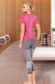 MioFit Power Short Yüksek Bel 3/4 Seamless Spor Tayt - 5