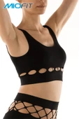 MioFit Cutout Destekli Seamless Spor Sütyeni - 9