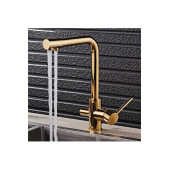 Su Arıtma Cihazı İçin 3 Yollu Musluk ( OVAL-GOLD ) - 3