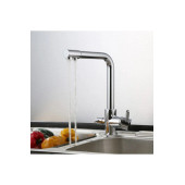 Su Arıtma Cihazı İçin 3 Yollu Musluk ( KROM-OVAL ) - 4
