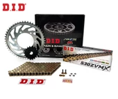 ZİNCİR DİŞLİ SETİ KAWASAKI ZZR (1100 cc)  (1993-2001) / KAWASAKI / ZZR / 1100cc / ZİNCİR: DID-530ZVM-X (Gold)-110 / ÖN-ARKA DİŞLİ: SUNSTAR (17T-45T) / 1993-1994-1995-1996-1997-1998-1999-2000-2001 - 1
