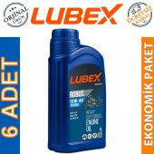 Lubex Robus Turbo 15W-40 1 Lt Mineral Motor Yağı (6 Adet) - 1